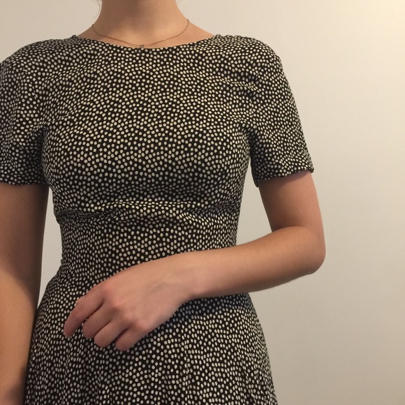 H&M black & white polka dot dress - Picture 4 of 5